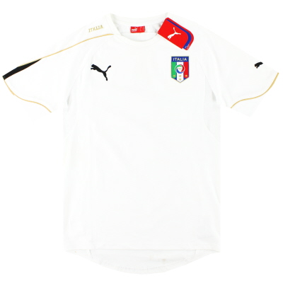 T-shirt en coton Puma Italie 2010-11 * avec étiquettes * S