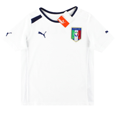Camiseta con cuello redondo Puma Italia 2010-11 *BNIB* M.Boys