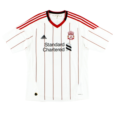 2010-11 Liverpool adidas Away Shirt L