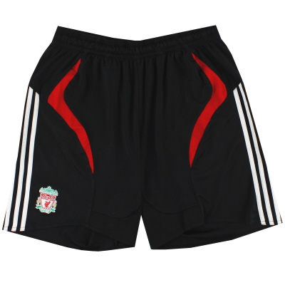 Pantalones cortos adidas de visitante del Liverpool 2007-08 XL
