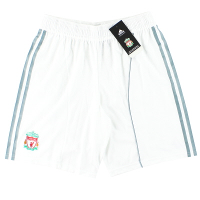 Pantaloncini da portiere adidas Player Issue Liverpool 2010-11 *con etichette* M