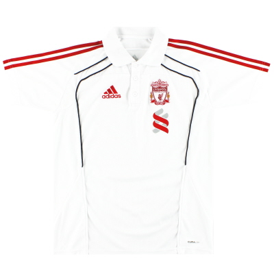 2010-11 Liverpool adidas Polo Shirt M