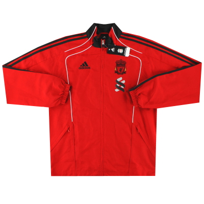 2010-11 Liverpool adidas Presentation Track Jacket *con etichette* L