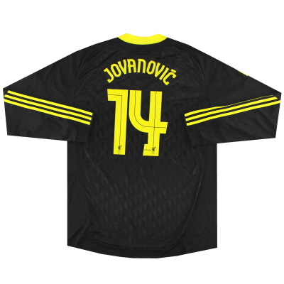 2010-11 Liverpool adidas Third Shirt Jovanovic #14 /
