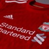 2010-11 Liverpool Match Issue Home Shirt Eccleston #36 L