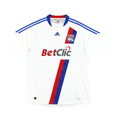 2010-11 Lyon adidas Heimtrikot XXL