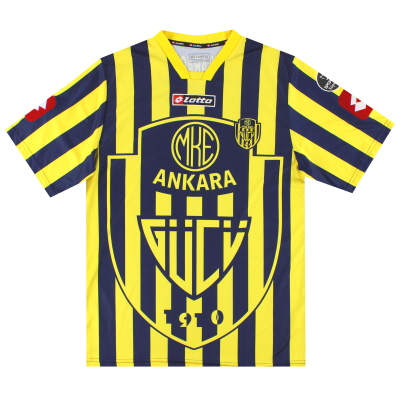 2010-11 Домашняя рубашка MKE Ankaragucu Lotto *Мятный* XL