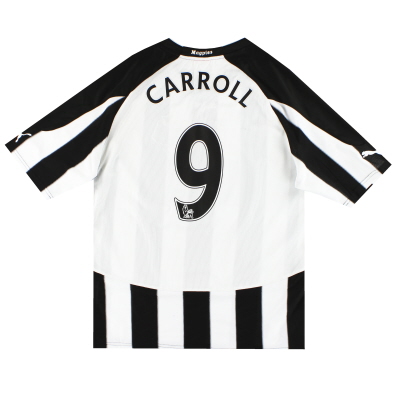 Kemeja Kandang Newcastle Puma 2010-11 Carroll #9 L