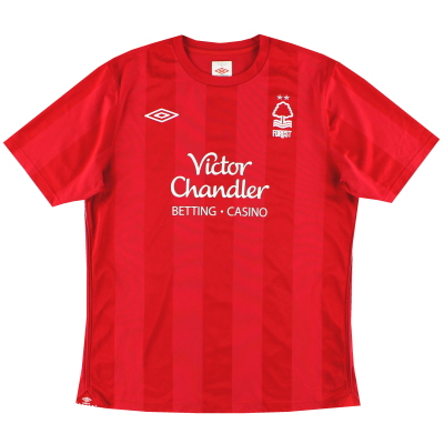 2010-11 Nottingham Forest Umbro Home Shirt M