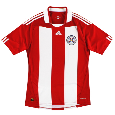2010-11 Paraguay adidas Home Shirt M
