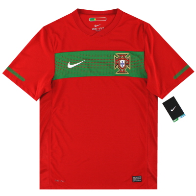 Maillot domicile Nike Portugal 2010-11 *avec étiquettes* S
