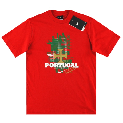 2010-11 Portugal Nike Ronaldo T-Shirt *mit Tags* M.Jungen