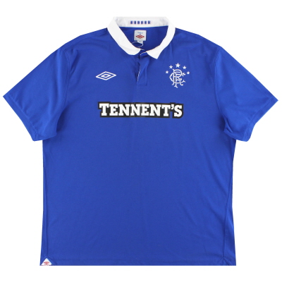 2010-11 Rangers Umbro Home Shirt L