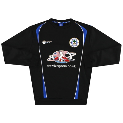 2010-11 Wigan Mi-Fit Player Issue Trainingssweatshirt M