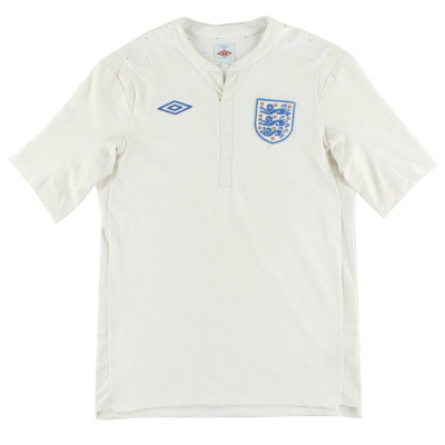 2010-12 England Home Shirt S 