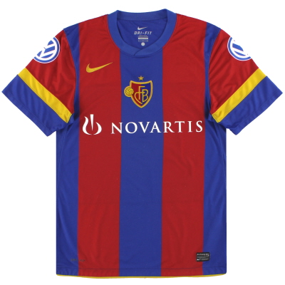 2010-12 FC Basel Nike Home Shirt M 