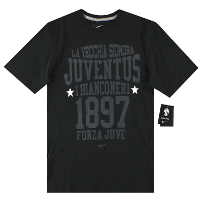 2010-12 Juventus Nike grafisch T-shirt *BNIB* S