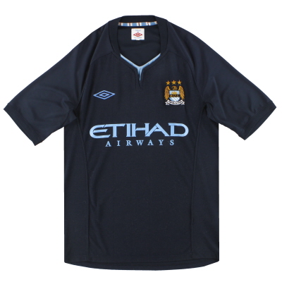 2010-12 Manchester City Umbro Away Shirt L