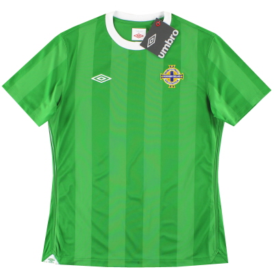 Camiseta de local femenina Umbro de Irlanda del Norte 2010-12 * con etiquetas * 12