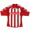 2010-12 Stoke City Adidas Home Shirt Pennant #16 L/SM