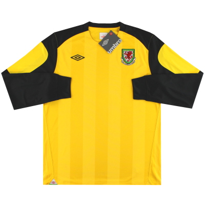 2010-12 Wales Umbro Goalkeeper Shirt *w/tags* L 