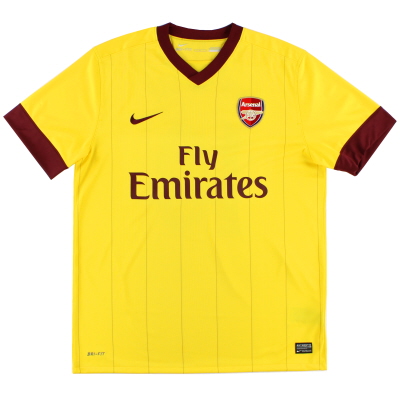 2010-13 Arsenal Nike Away Kaos L.