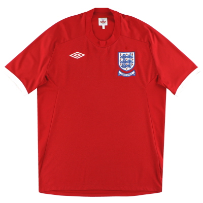 Camiseta de la segunda equipación de Sudáfrica Umbro de Inglaterra 2010 XL