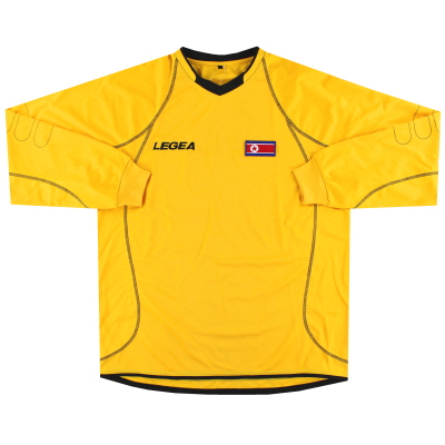 2010 North Korea Pre World Cup SAMPLE Goalkeeper Shirt *As New* L