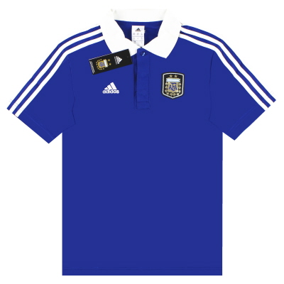 2011-12 Argentinien adidas Poloshirt *mit Etiketten* XS