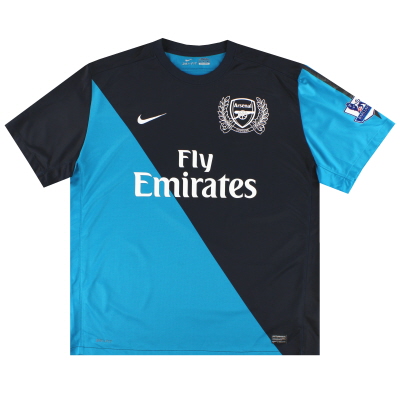 2011-12 Arsenal „125th Anniversary“ Nike Auswärtstrikot XXL