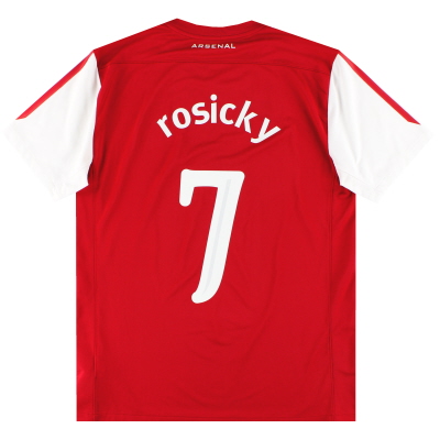Домашняя рубашка Nike '2011th Anniversary' Arsenal 12-125 Rosicky #7 L