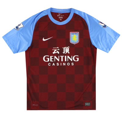 2011-12 Aston Villa Nike Home Shirt M