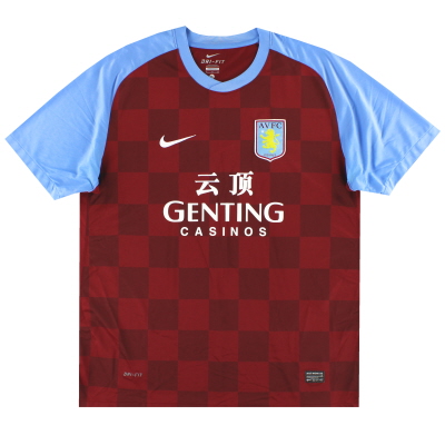 2011-12 Aston Villa Nike Home Camiseta M