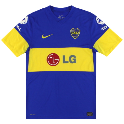 2011-12 Boca Juniors Nike Thuisshirt S