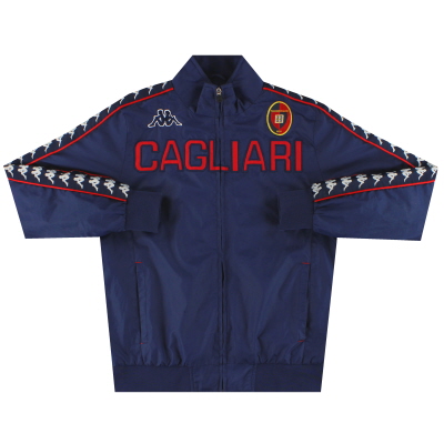 2011-12 Cagliari Kappa Track Jacket S