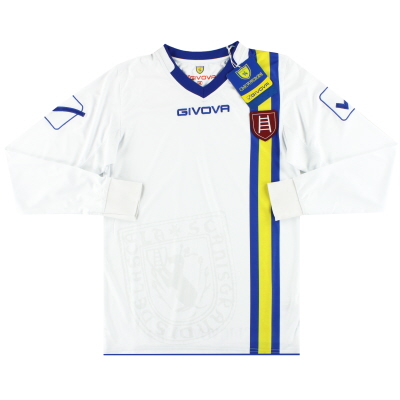 2011-12 Chievo Vérone Givova Maillot extérieur L/S * avec étiquettes * M