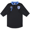 2011-12 England Umbro Away Shirt Walcott #7 L/S M
