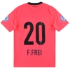 2011-12 FC Basel Nike Away Shirt F. Frei #20 *Mint* M