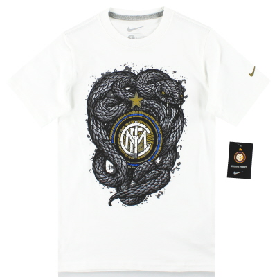 2011-12 Inter Milan Nike grafisch T-shirt *BNIB* S.Boys