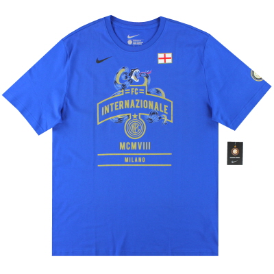 2011-12 Inter Milan Nike grafisch T-shirt *BNIB* XL