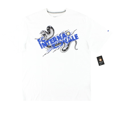 Camiseta estampada Nike del Inter de Milán 2011-12 *BNIB* XXL
