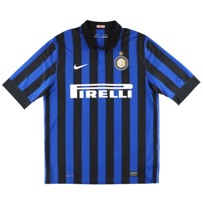 2011-12 Inter Milan Nike Maillot Domicile XL