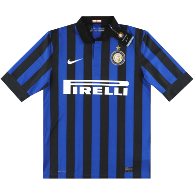 2011-12 Inter Mailand Nike Heimtrikot *mit Etiketten* L