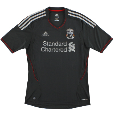 2011-12 Liverpool adidas Away Shirt L.Boys