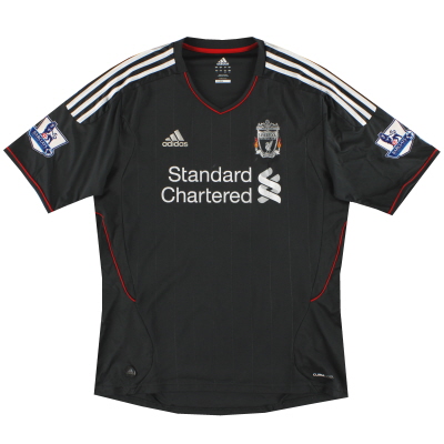 2011-12 Liverpool adidas uitshirt XL