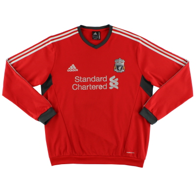 2011-12 Liverpool adidas Sweatshirt S.
