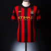 2011-12 Manchester City Away Shirt Kompany #4 XL