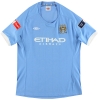 2011-12 Manchester City Umbro Womens Home Shirt Silva #21 M