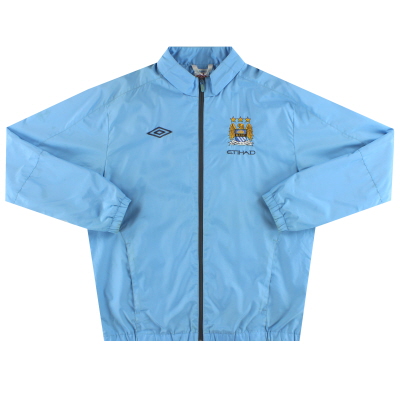 2011-12 Manchester City Umbro Rain Jacket L 
