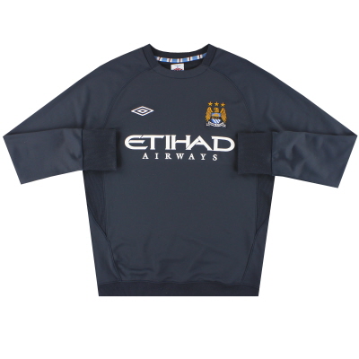 2011-12 Manchester City Umbro Training Sweatshirt L